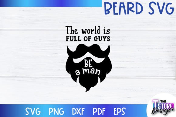 Beard SVG Bearded Men Funny Design Review