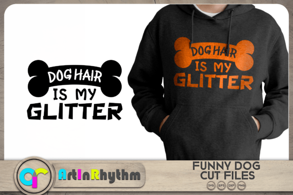 Dog Hair is My Glitter Dog Funny SVG Review