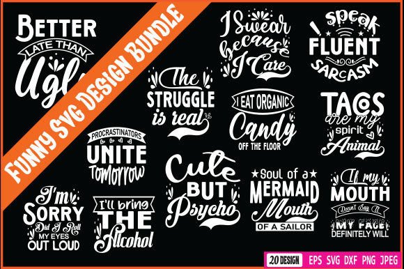 Funny Svg Bundle T Shirt Designs Review