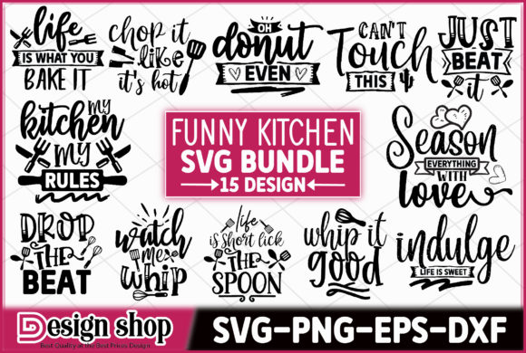 Funny SVG Kitchen Bundle: A Designer's Review