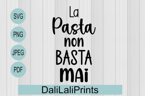 La Pasta Funny SVG PNG JPEG PDF Review