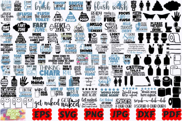 Reviewing Bathroom SVG Restroom Funny Designs