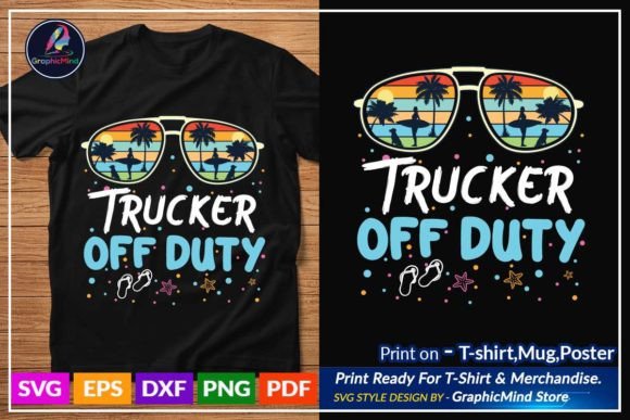 Trucker of Duty Funny Svg T Shirt Summer Review